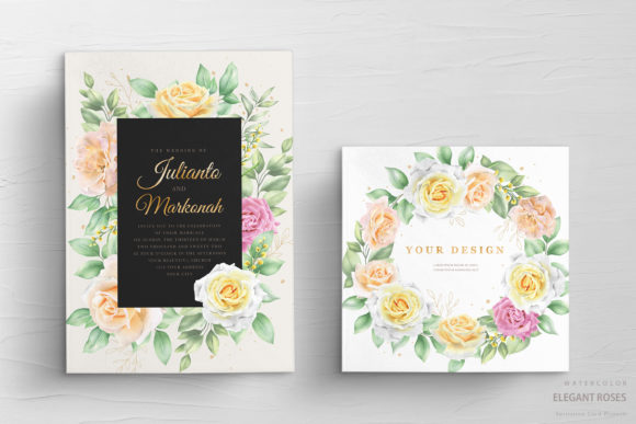 Beautiful Floral and Leaves Wedding Invitations: A Perfect Blend of Elegance and Nature