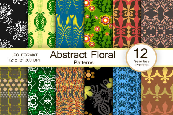 Discover the Versatility of Abstract Floral Patterns for Scrapbooking