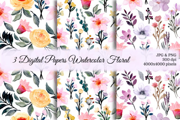Discovering the Beauty of Seamless Pattern Floral Watercolor 46