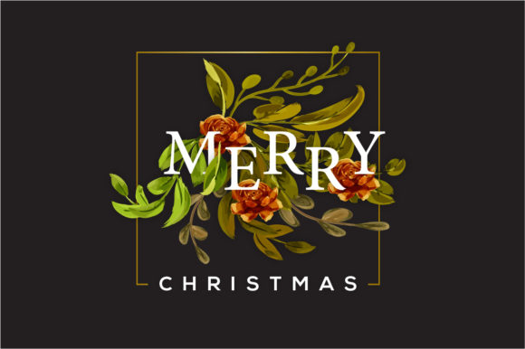 Exploring the Magic of Floral Merry Christmas Graphics: A Guide to Festive Design