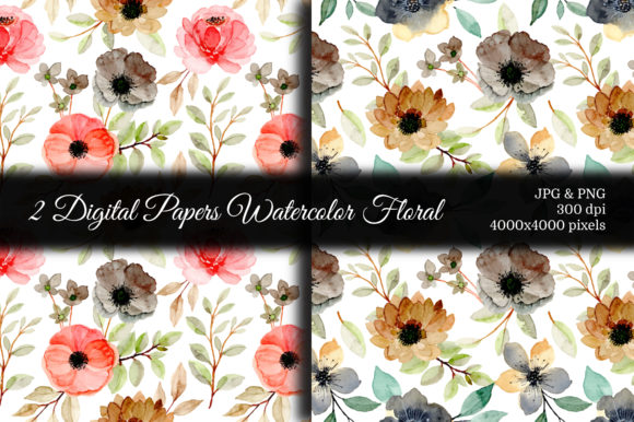 Exploring the Versatility of Seamless Pattern Floral Watercolor 61