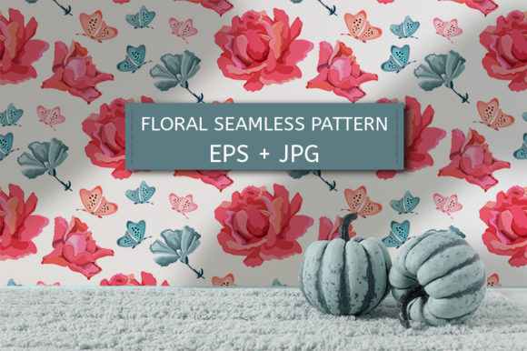 Exploring the Versatility of Vector Floral Pattern with Roses