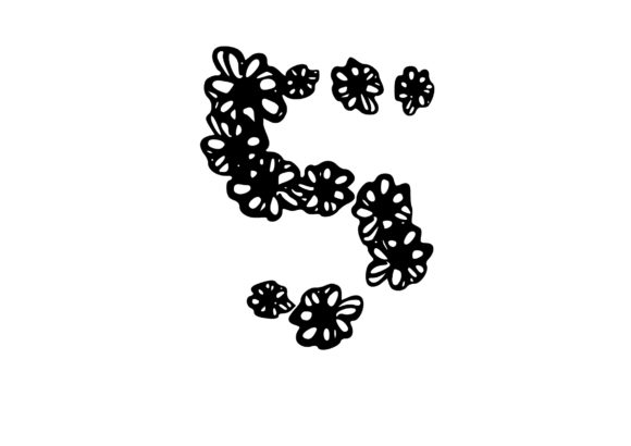 Mono Letter ‘5’ Floral Number: A Versatile Design Element for Creative Projects